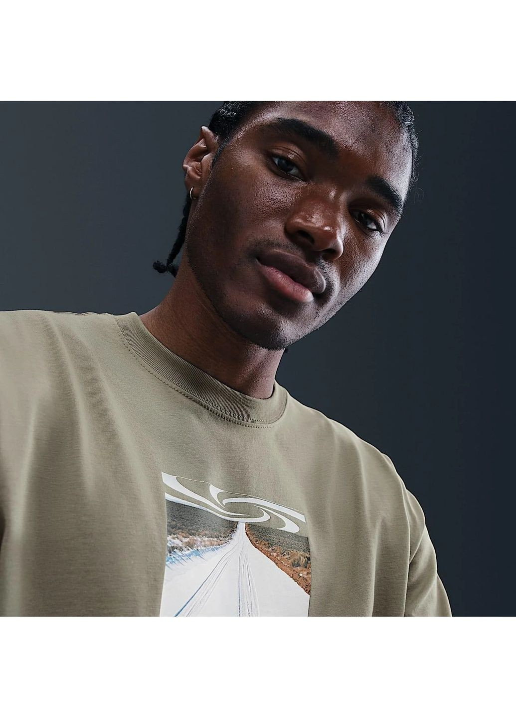 Зеленая футболка мужская m90 oc op green Nike