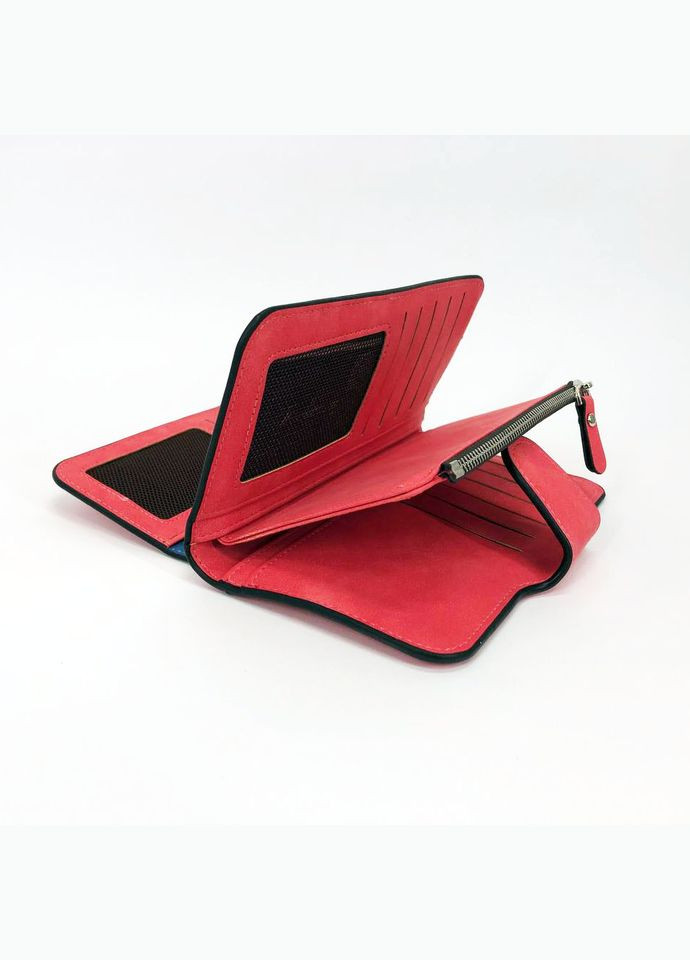 Жіночий гаманець портмоне клатч Forever N2345, Компактний гаманець дівчинці. Колір: червоний Baellerry (364664633)