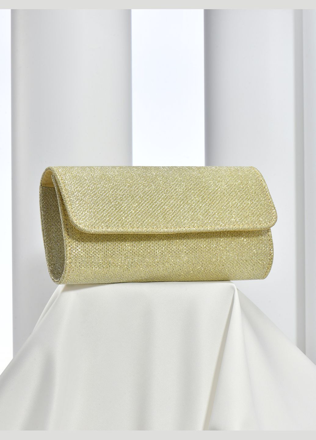 Клатч вечерний женский золотистый No Brand (313102241)