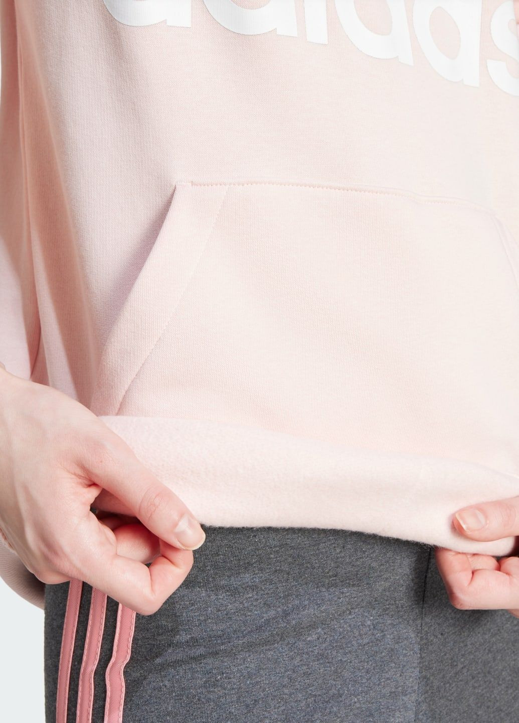 Худи Essentials Big Logo Regular Fleece adidas (299759907)