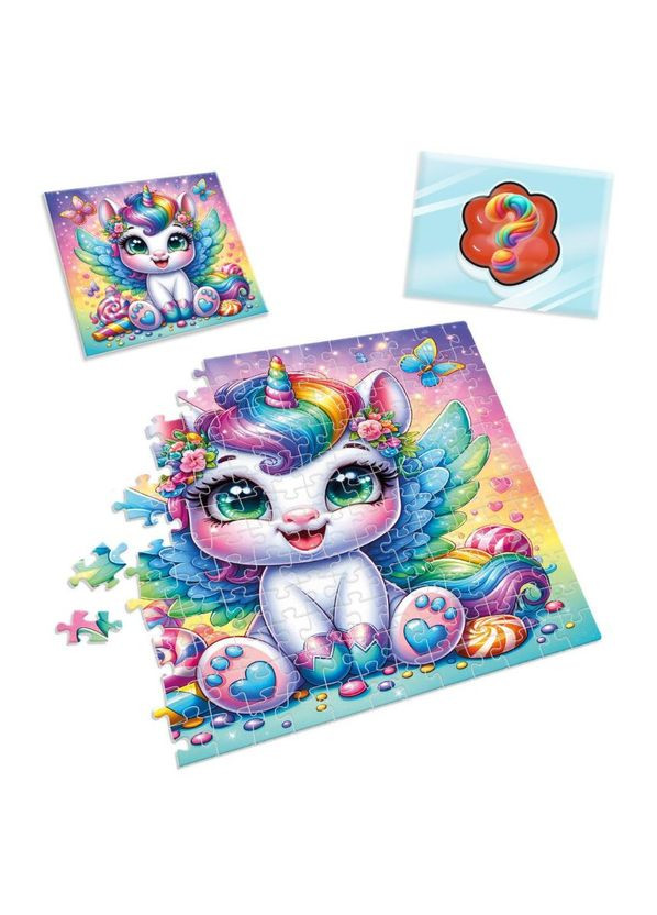 Дитячі пазли з сюрпризом "Єдиноріжка"1 VT8030-01, 180 деталей Vladi toys (355794425)