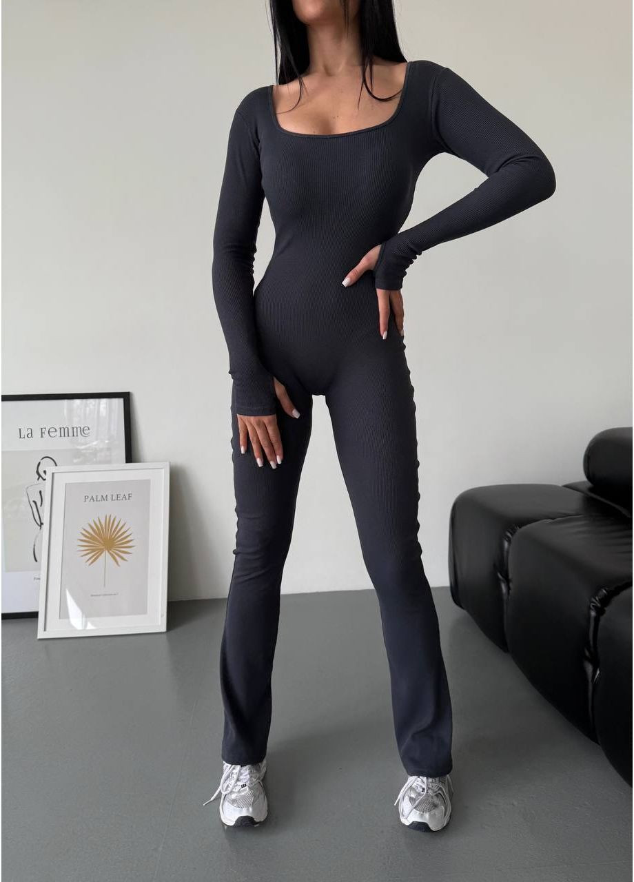 Женский комбинезон Osoblyva комбинезон-брюки графитовый