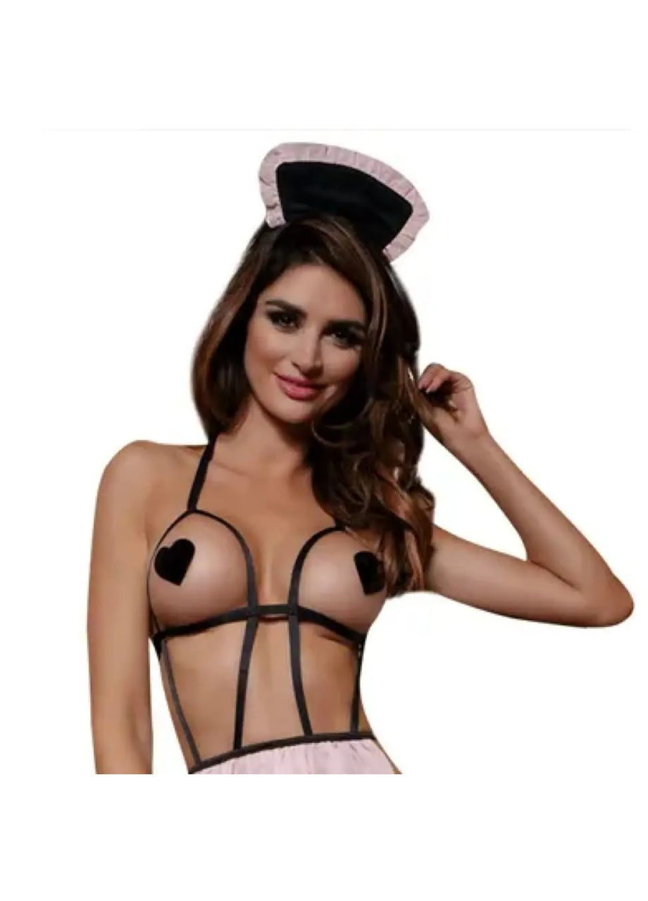 Стикини в форме сердечек черные Sunspice (301021017)