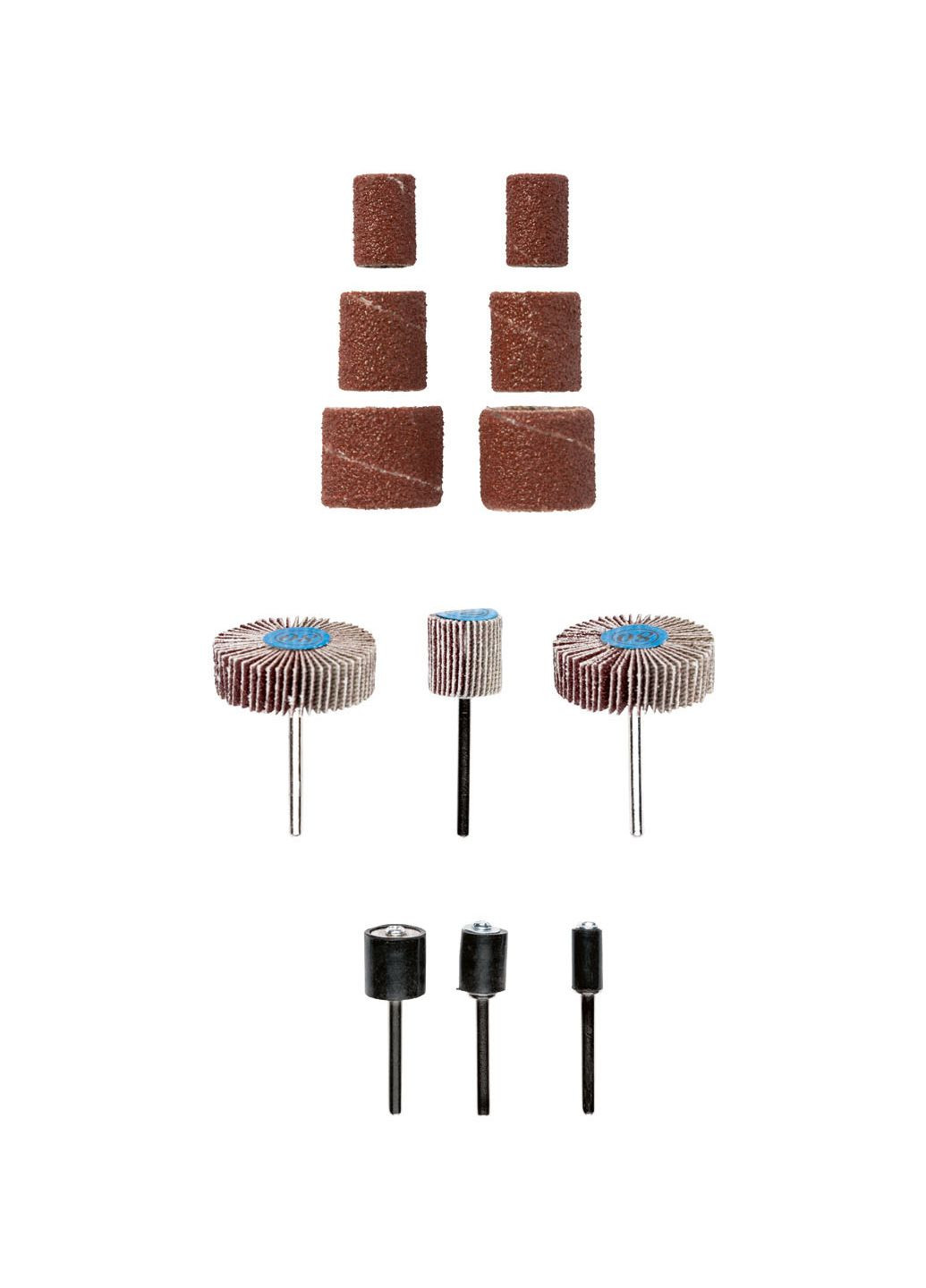 Набір для точного шліфування PMZS A1 30 шт коричневий Parkside (315892790)