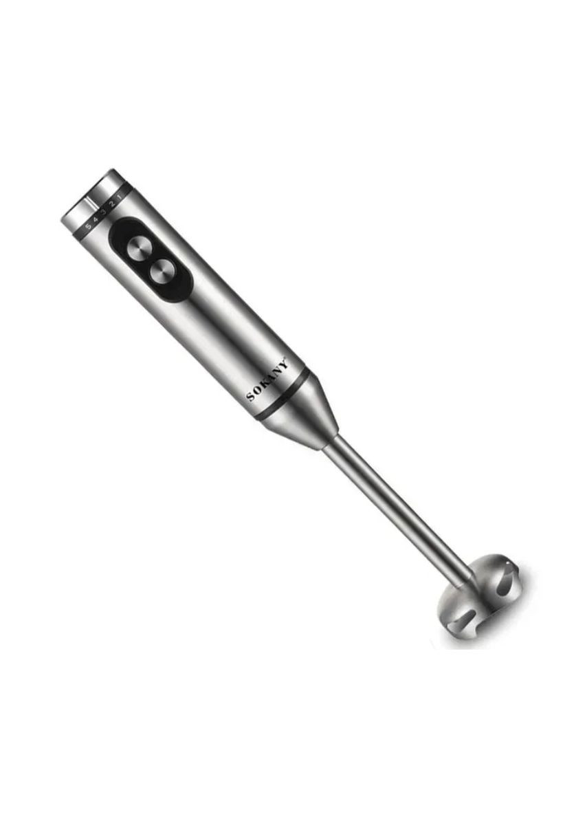 Занурювальний блендер SK-02011 нержавіюча сталь ергономічний дизайн 800 Вт Sokany (362666635)