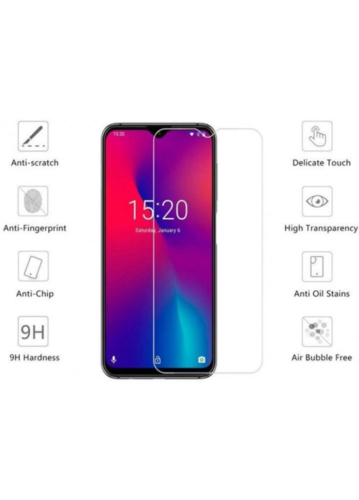 Скло захисне Blackview A80 Pro Tempered glass (m432919) Drobak Blackview A80 Pro Tempered glass (222235) (367068720)