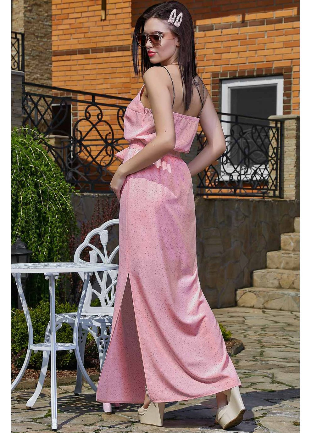 Розовое платье-сарафан 1169.3519 Seventeen