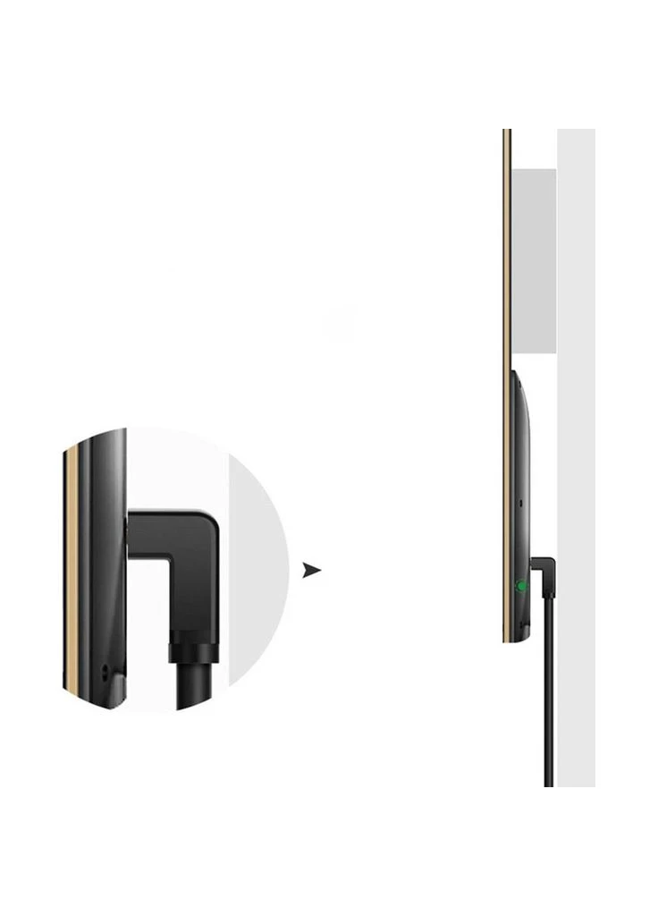Кабель HDMI to HDMI Cable HD103 Right Angle 90 Degree 2m Black (10173) [161918] Ugreen (399919169)