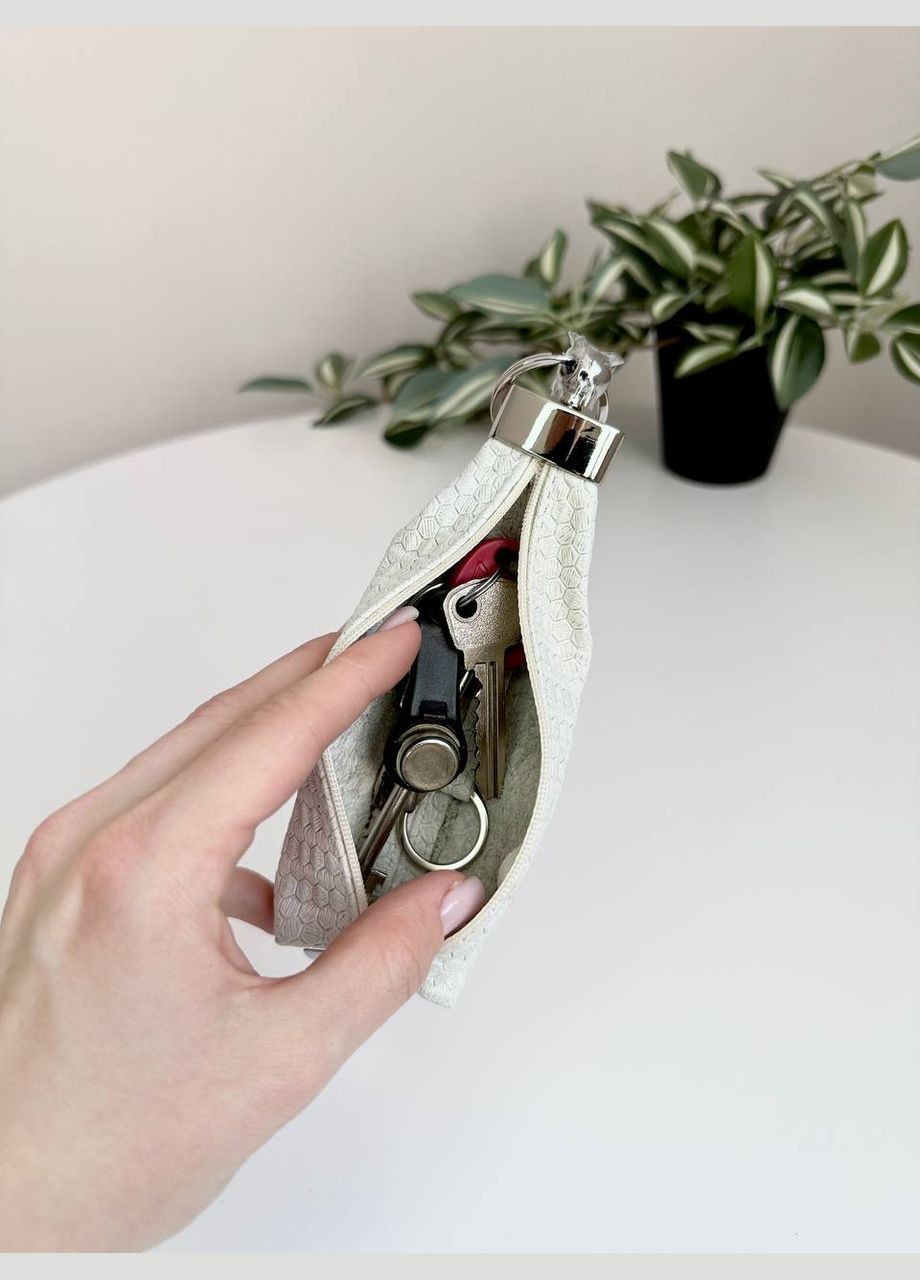 Ключниця шкіряна для звичайних ключів на блискавці з кільцем VI&VA (322399502)