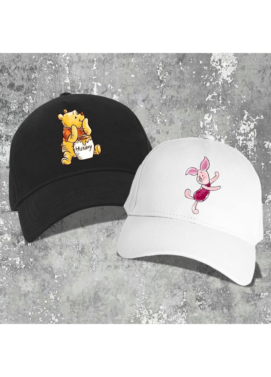 Парные бейсболки с принтом - Винни-Пух\Пятачок! Hand Made (364210949)