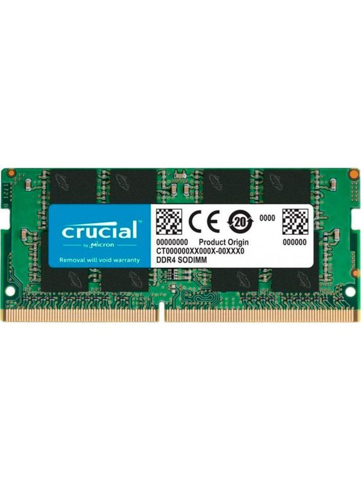 Модуль пам'яті 16GB DDR4 3200 MHz SoDIMM (CT16G4SFRA32AT) Micron (370984808)