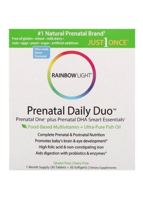 Prenatal Daily Duo: Prental One + DHA 30 tab + 30 SG Tabs Rainbow Light (289978674)