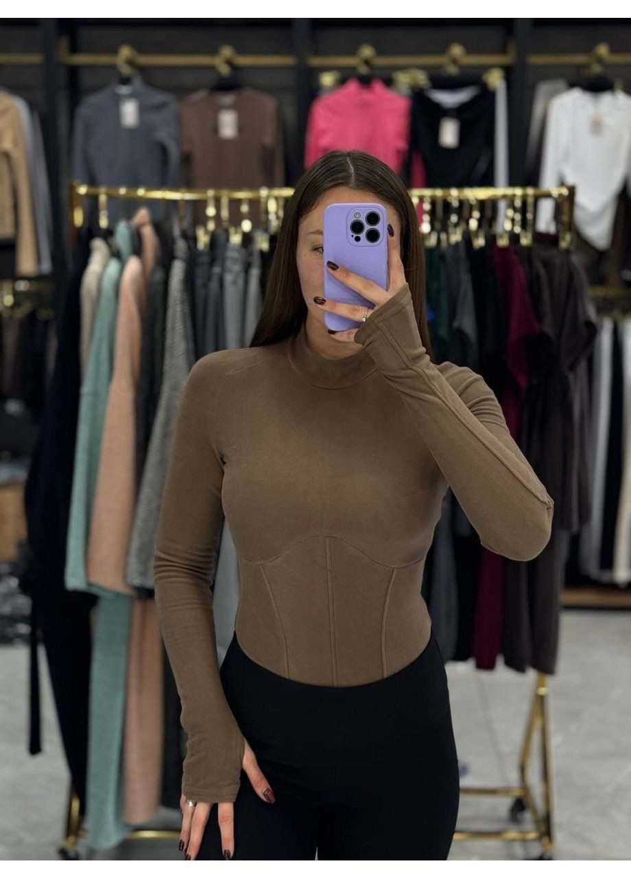 Боди 1680 теплый,низ две кнопки,молния спинка,Турецкая Puma Україна (368464980)