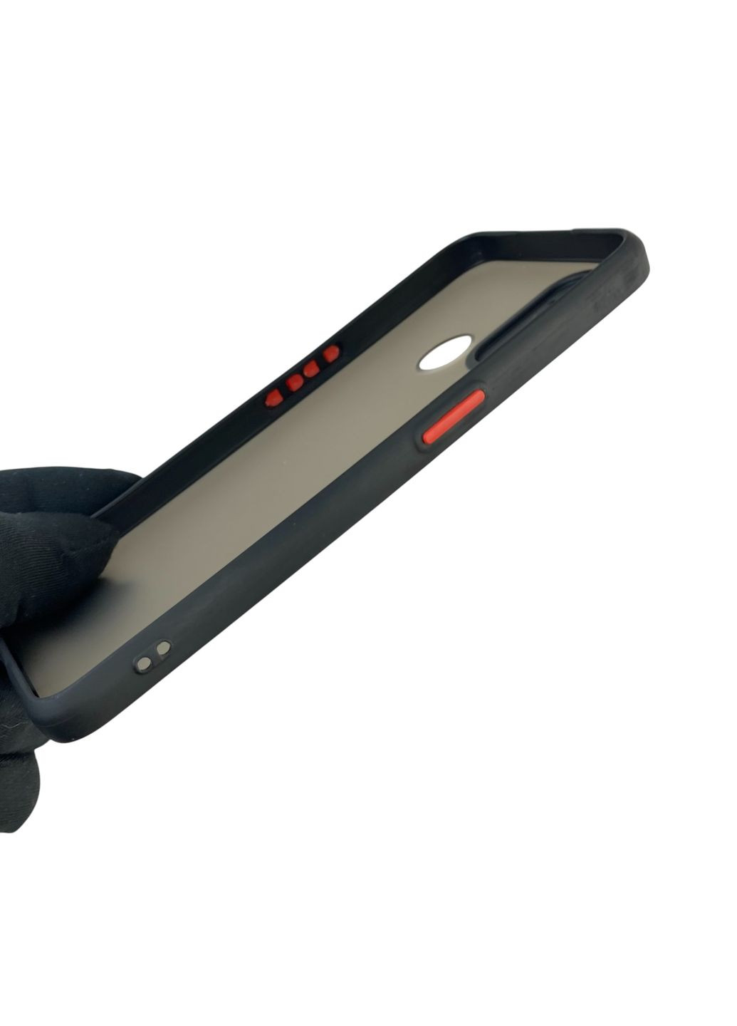 Чохол для телефона A53 (4G) з високими бортами із захистом камери на оппо а53 4г чорний Oppo (366233337)