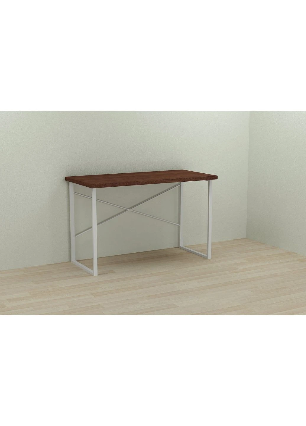 Комп'ютерний стіл Дейв 75x140x60 білий ДСП Венге 32мм (FRD-105820) Ferrum-decor (353498279)
