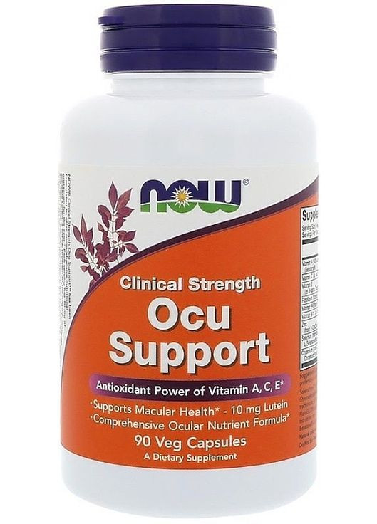 Вітаміни для очей Ocu Support 120шт (1237743-35177396) Now Foods (368607838)