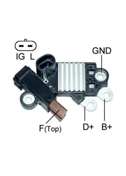 Регулятор напряжения генератора РЕГУЛЯТОР НАПРЯЖЕНИЯ VR-K06B CN VRK06B Mobiletron (367040767)