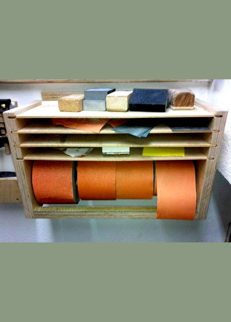 Органайзер для шлифмашин из дерева Лами бланже (НЖД-000501) No Brand (328911850)