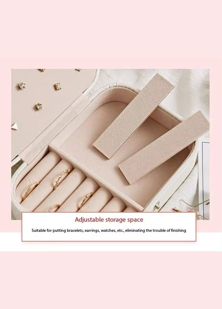 Органайзер для прикрас Скринька 16х11х5 см Молочна No Brand (306554849)