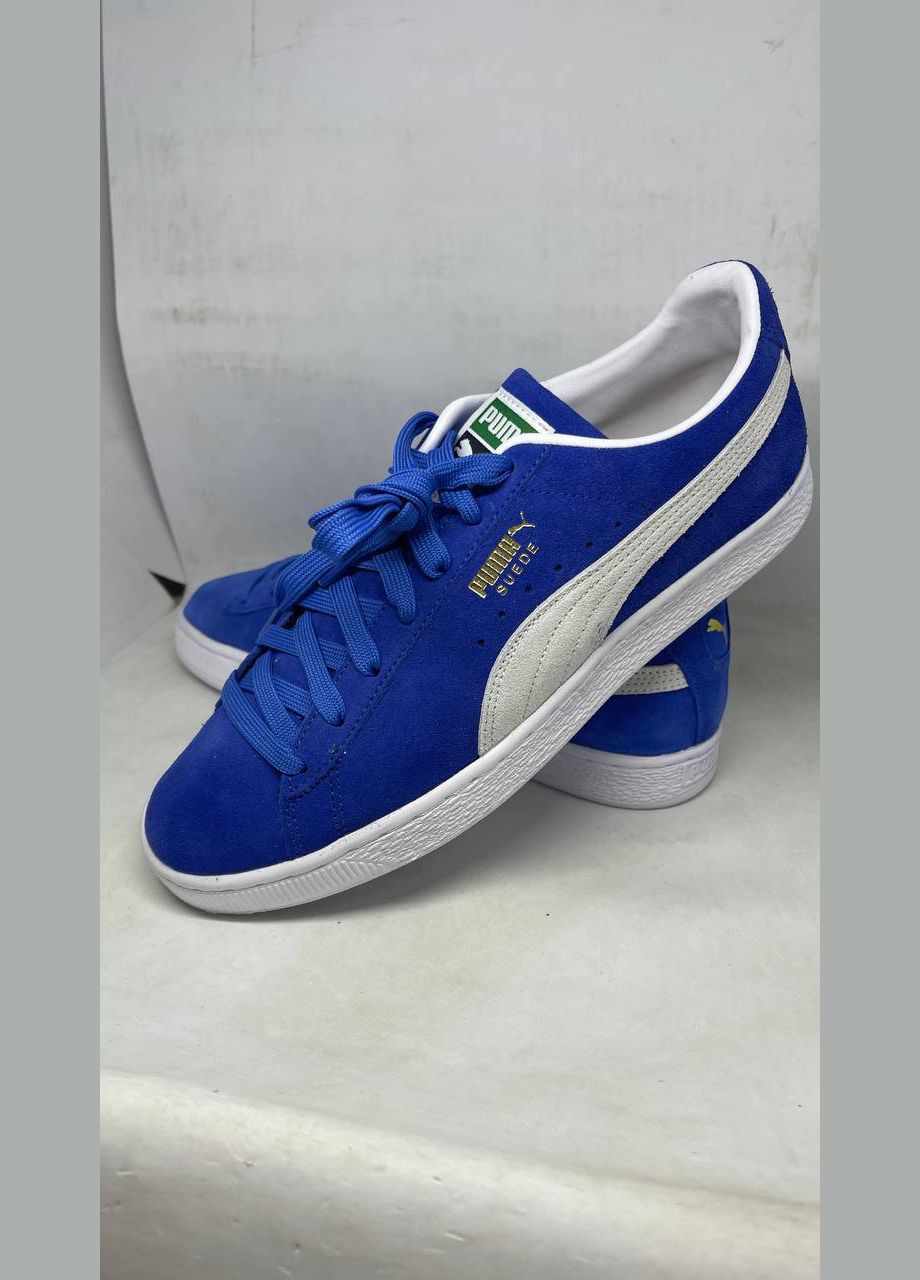 Синій кросівки чоловічі Puma Suede Classic XXI