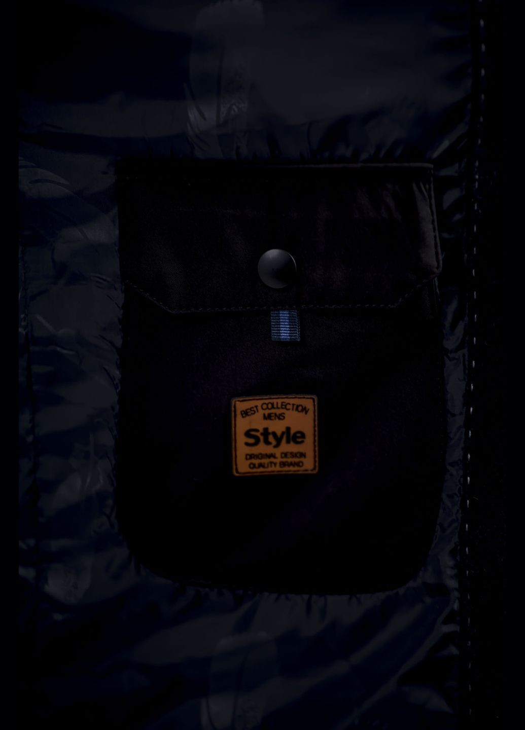 Черная демисезонная мужская классическая куртка на осень-весну с синтепоном черная city class (, ), 27698 No Brand