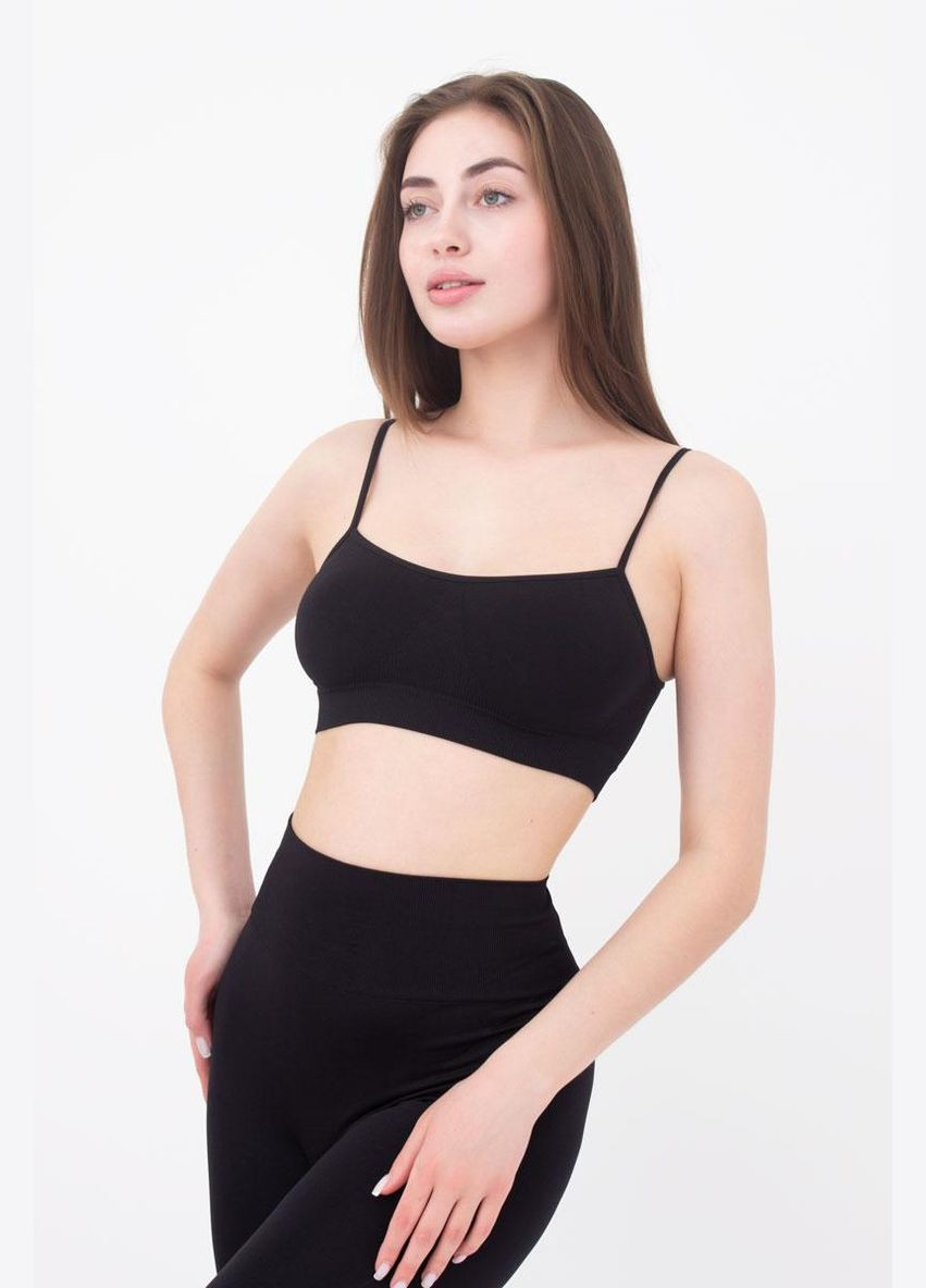 Бесшовный топ на тонких бретелях Giulia TOP WITH STRAPS (302297445)