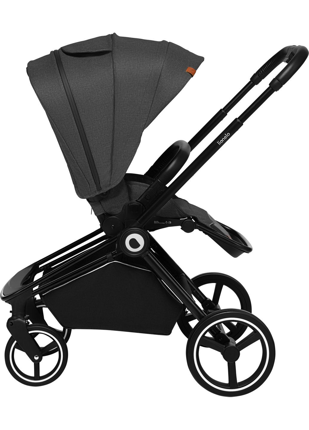 Універсальний візочок 3 в 1 Mika Grey Graphite, сірий Lionelo LO-MIKA 3IN1 GREY GRAPHITE (328397135)