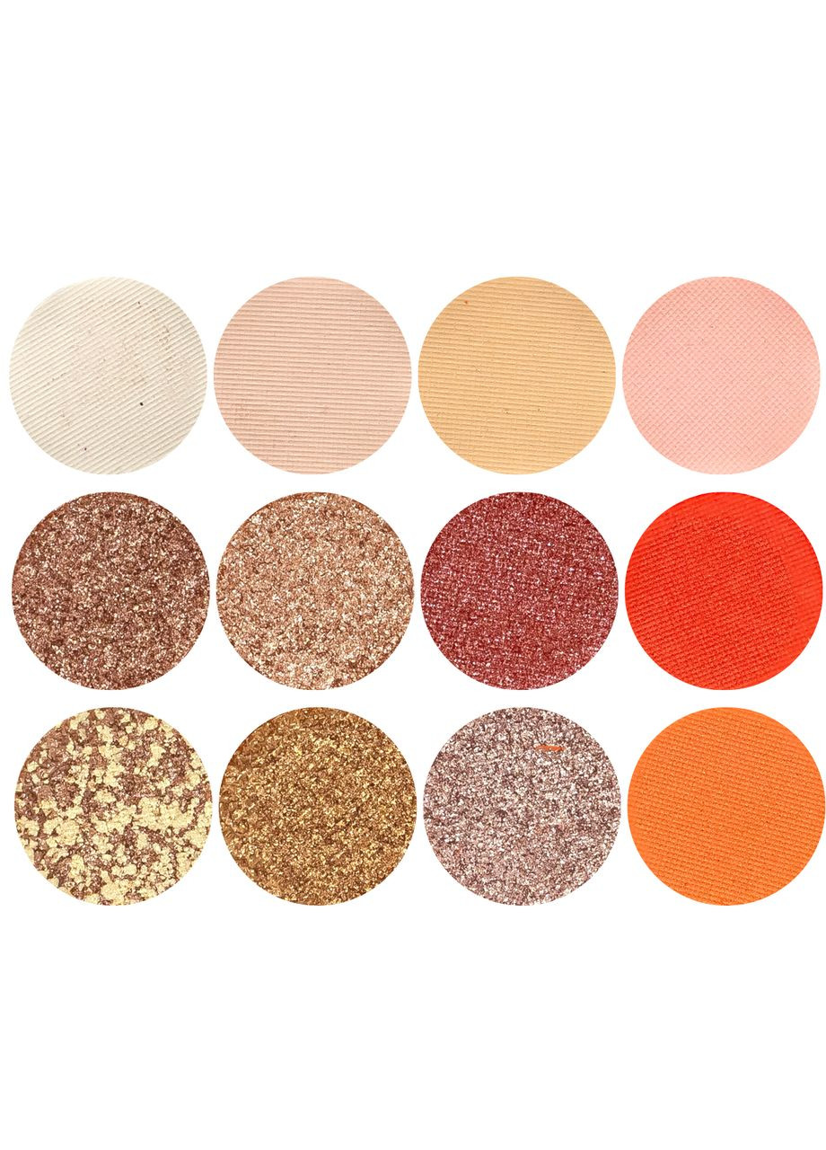 Палетка теней для век матовые перламутровые шиммерные 48 оттенков Naughty 600800 Huda Beauty (300676791)