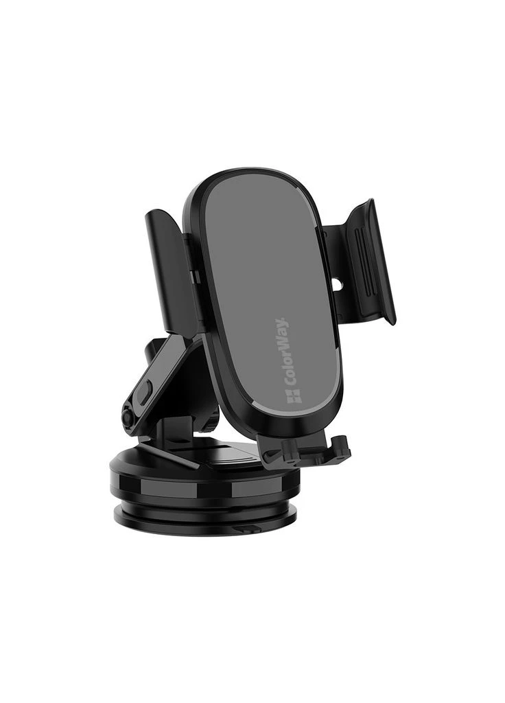 Універсальний автотримач (m379375) Colorway Dashboard Car Wireless Charger 15W Black (379721525)