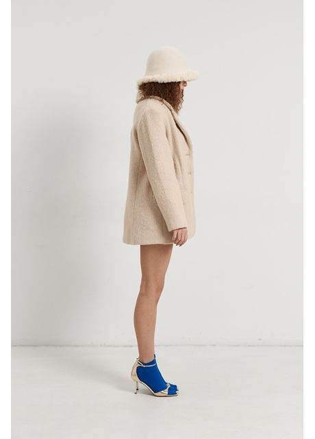 Жакет з шерсті молочний TAYU (364988421)