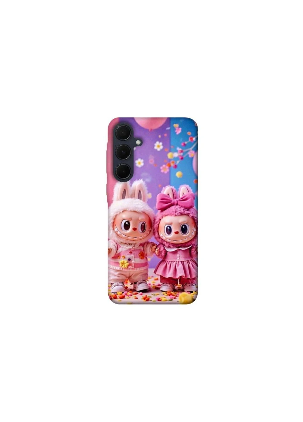 Чохол на Samsung Galaxy A55 Labubu twins ver.2 Frontalka (361981074)