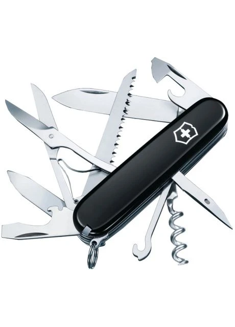 Нож черный Swiss Army Huntsman 1.3713.3 Victorinox (401475953)