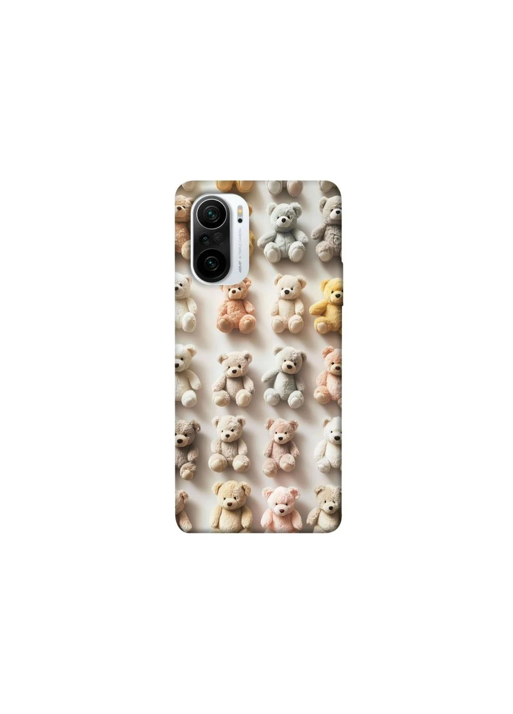 Чохол на Xiaomi Redmi K40 / K40 Pro / K40 Pro+ / Poco F3 Teddy Bears Frontalka (357298542)