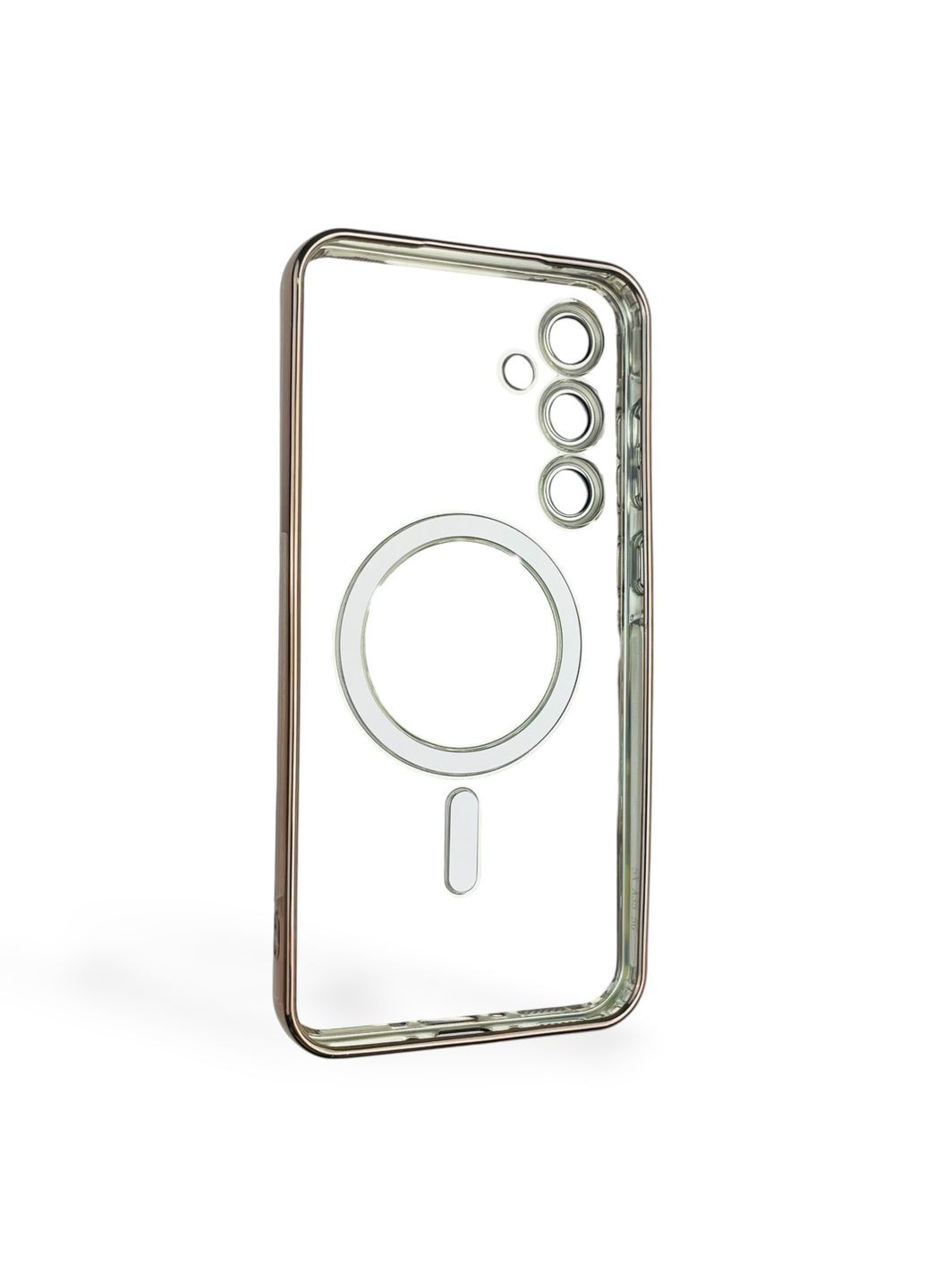 Чехол для Galaxy A35 5G (SM-A356B) с линзами на камере с MagSafe на самсунг а35 5г розовое золото Samsung (366386114)