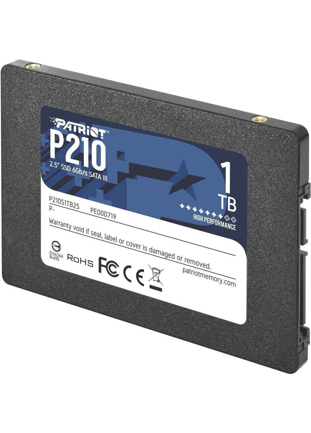 SSD-накопитель P210 1 ТБ 2.5" SATA III 3D QLC Patriot (402278928)