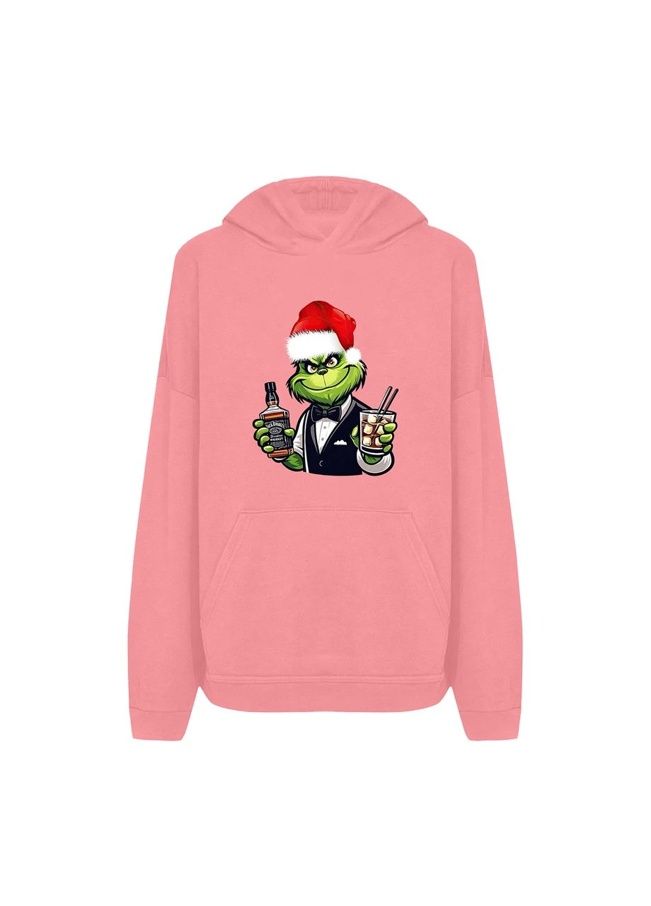 Новорічне худі з принтом "П’яний дух Різдва". The Grinch (10391573383) ТiШОТКА (368570983)