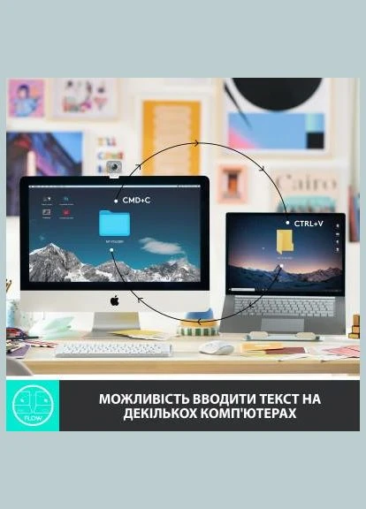 Клавіатура MX Keys Mini Minimalist US Pale Grey (920-010499) Logitech (314973830)
