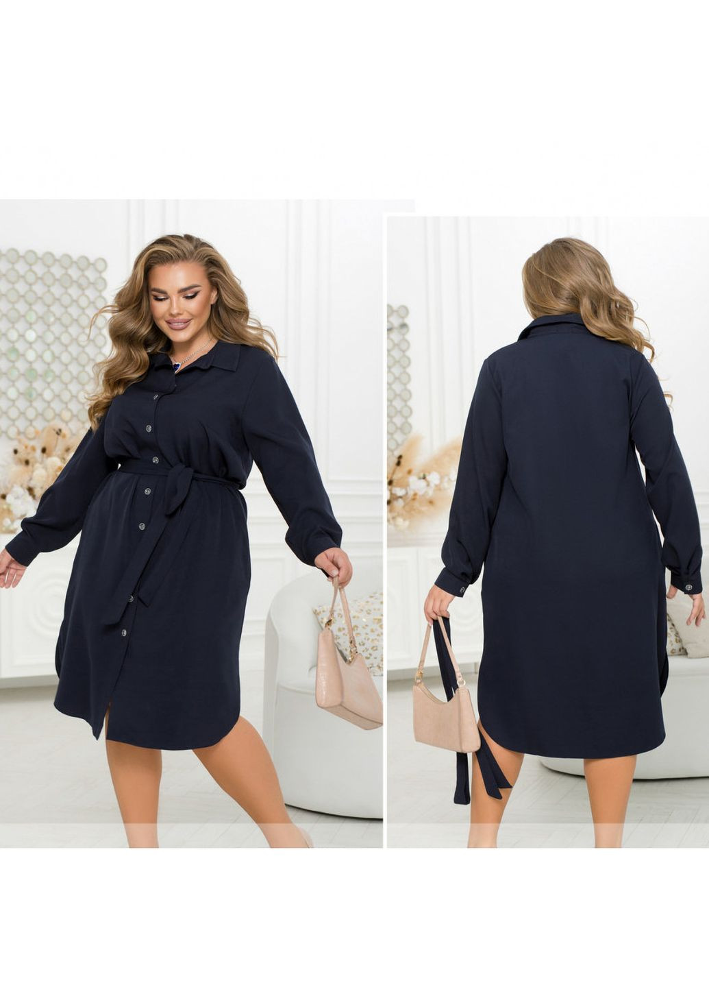 Темно-синя сукня Liton