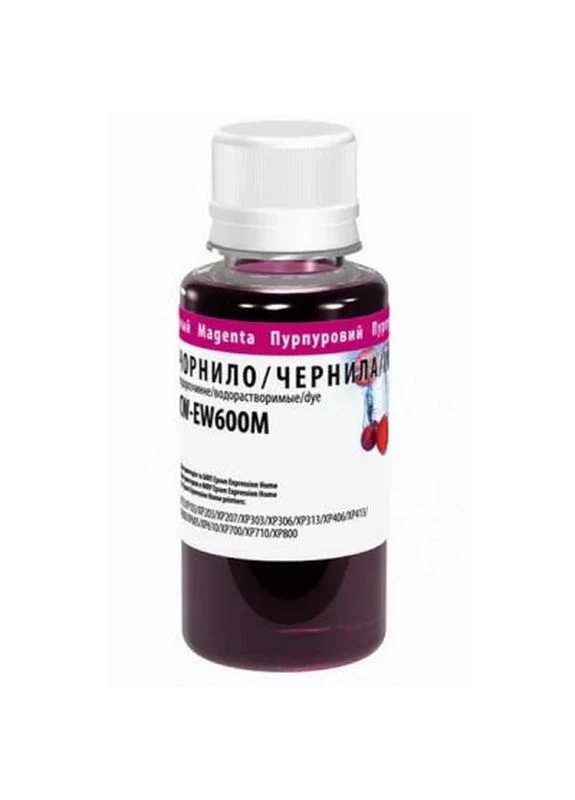 Чернила Epson XP103/600 100мл Magenta (CW-EW610M01) Colorway (399324313)