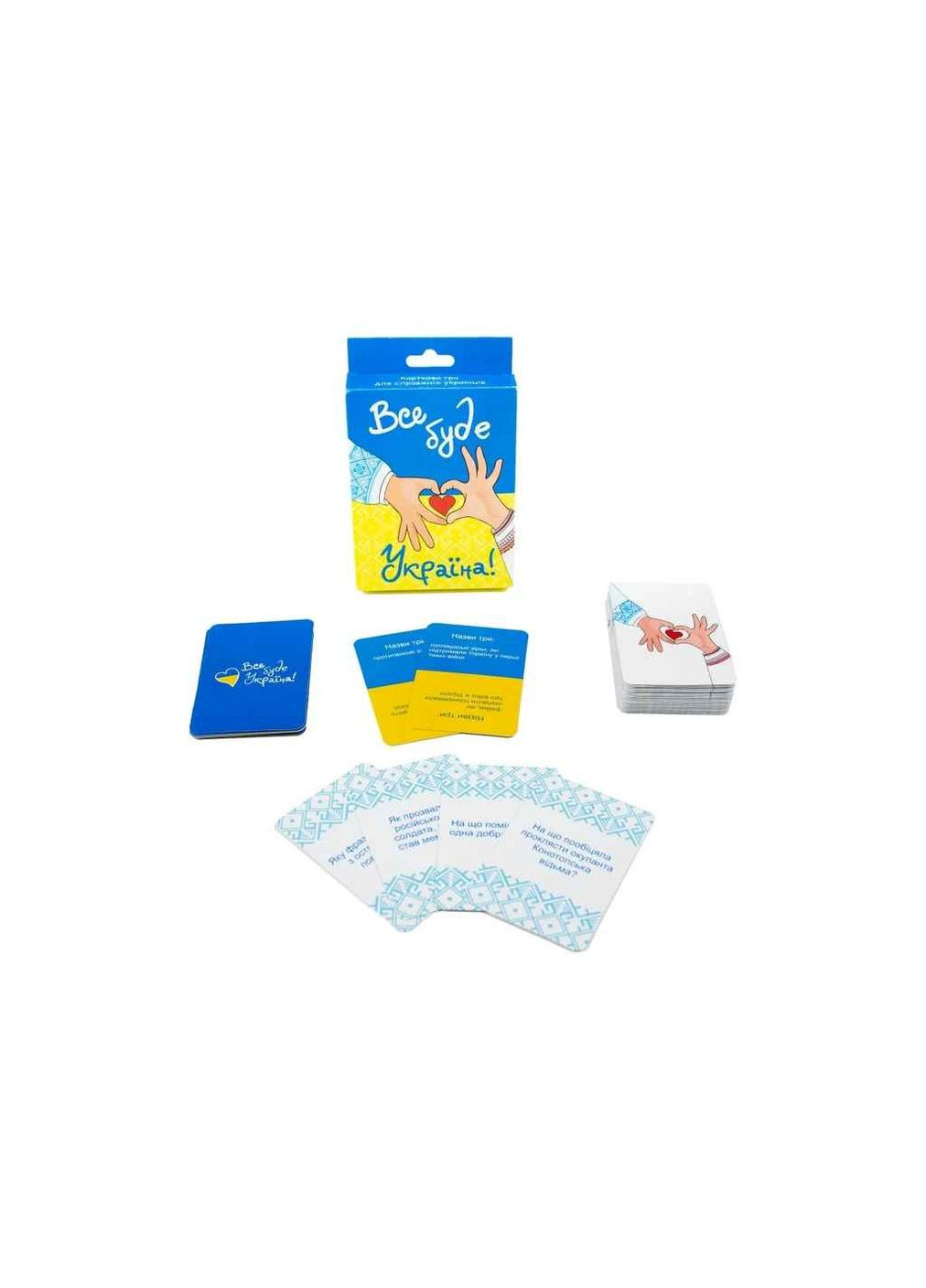 Карточная игра "Все будет Украина" 30370 Strateg (357218020)