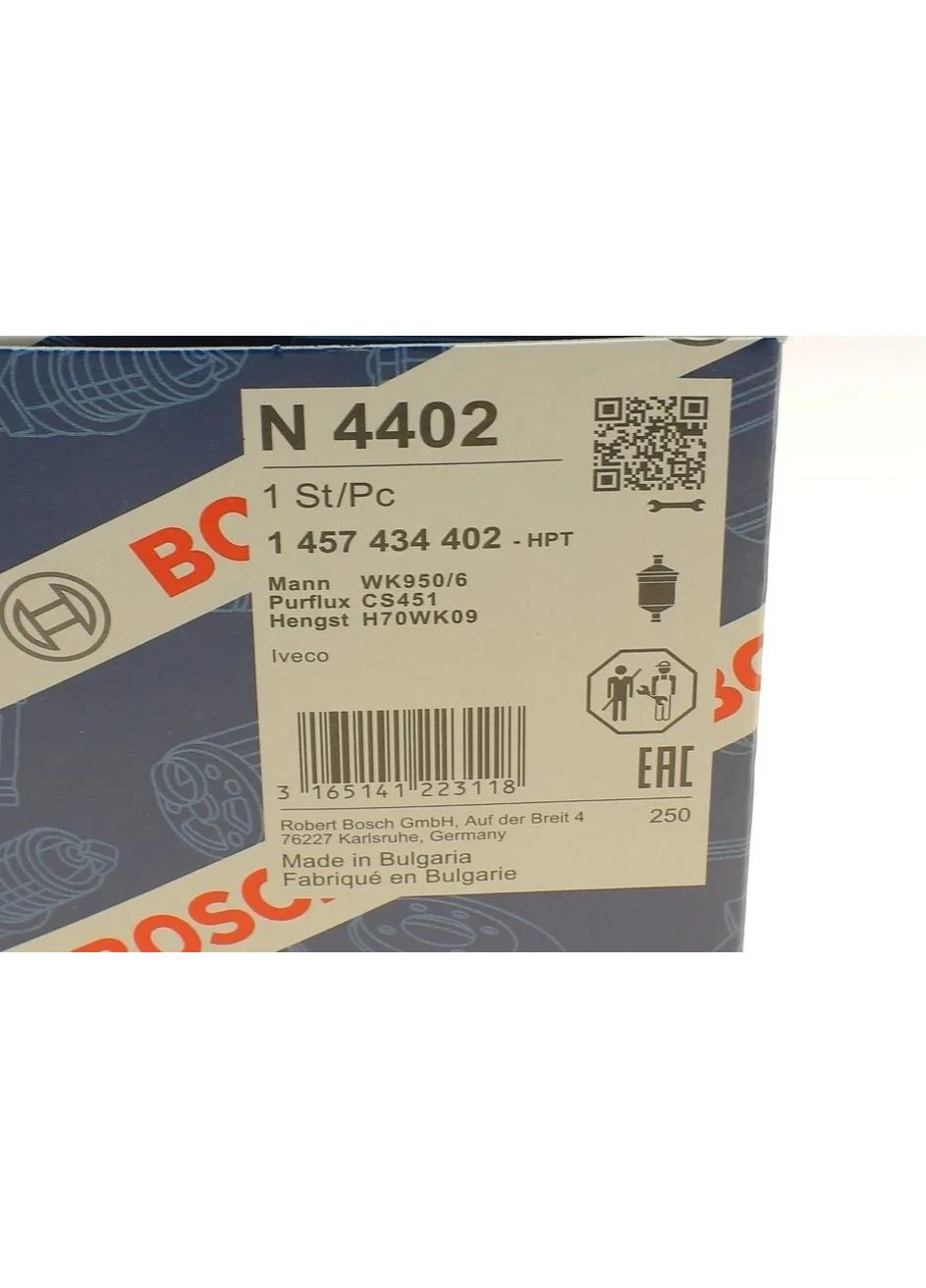Фільтр паливний Iveco Eurostar 93-02/EuroTech 92 1 457 434 402 UA63 Bosch (345781766)