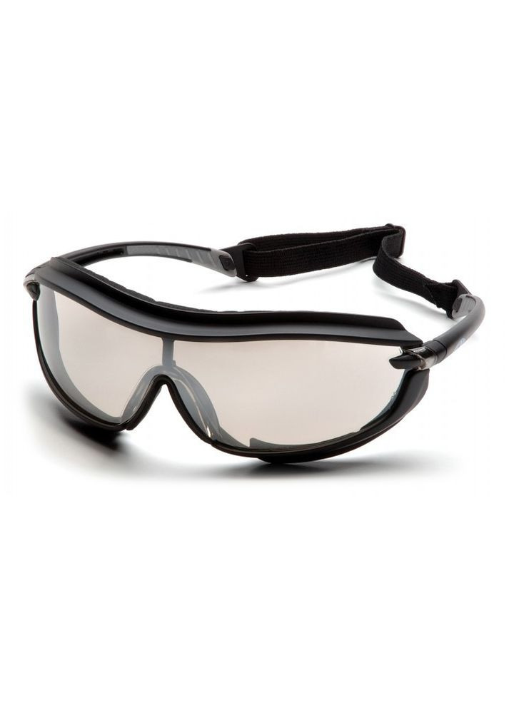 Окуляри захисні з ущільнювачем XS3 Plus (indoor/outdoor mirror) Anti-Fog, дзеркальні напівтемні Pyramex (362356024)