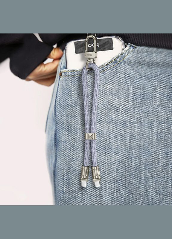 Кабель USB Type-C до USB Type-C / Провід юсб тайп сі на юсб тайп сі для швидкої зарядки та передачі даних Hoco (356099729)