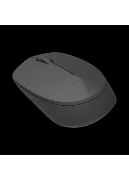 Миша бездротова M100 Silent, Gray, Bluetooth / 2.4 GHz, оптична, 1300 dpi, 3 кнопки, 1xAA M100 SILENT Rapoo (395339529)