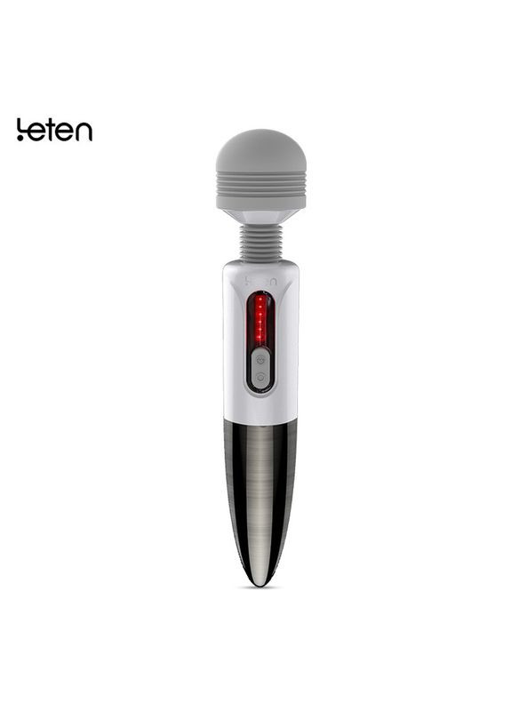 Вібратор мікрофон для клітора великий потужний Magic Wand на акумуляторі Leten (303910569)