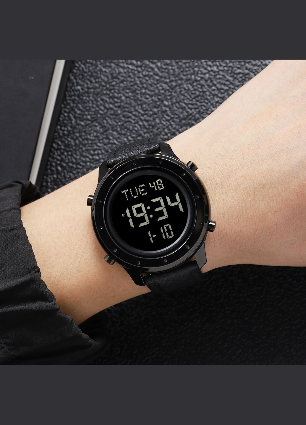 1864LBKBK Black-Black Leather SALE Skmei (372945252)