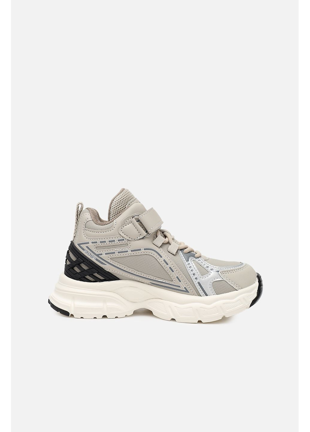 Сірі осінні кросівки для дівчинки колір сірий цб-00283414 Kimboo