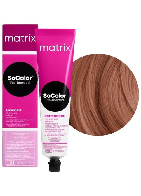 Стійка кремфарба для волосся SoColor Pre-Bonded 7М блондин моко, 90 мл. Matrix (292736822)