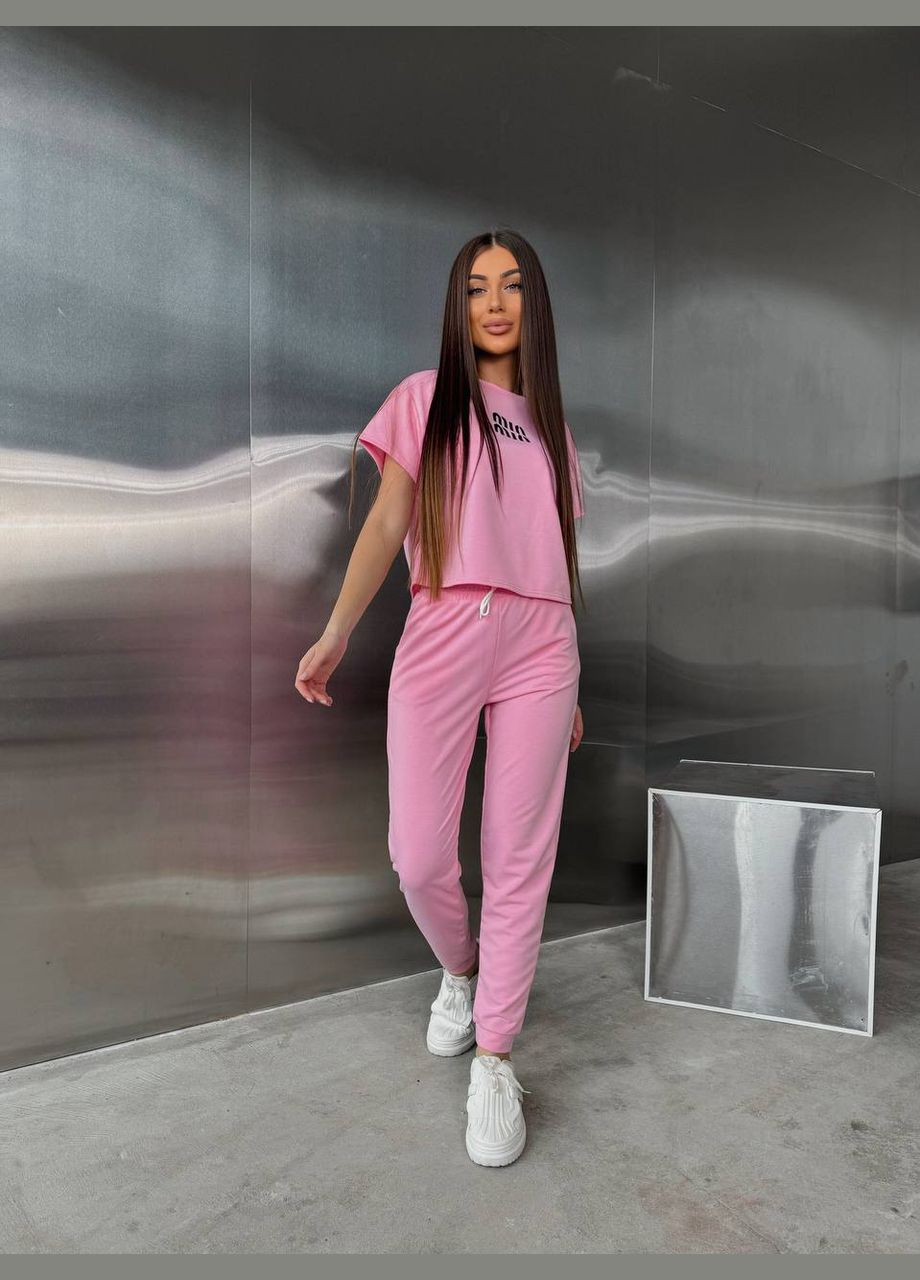 Костюм футболка и Джогеры,двунитка,качественный накат. No Brand (332484646)