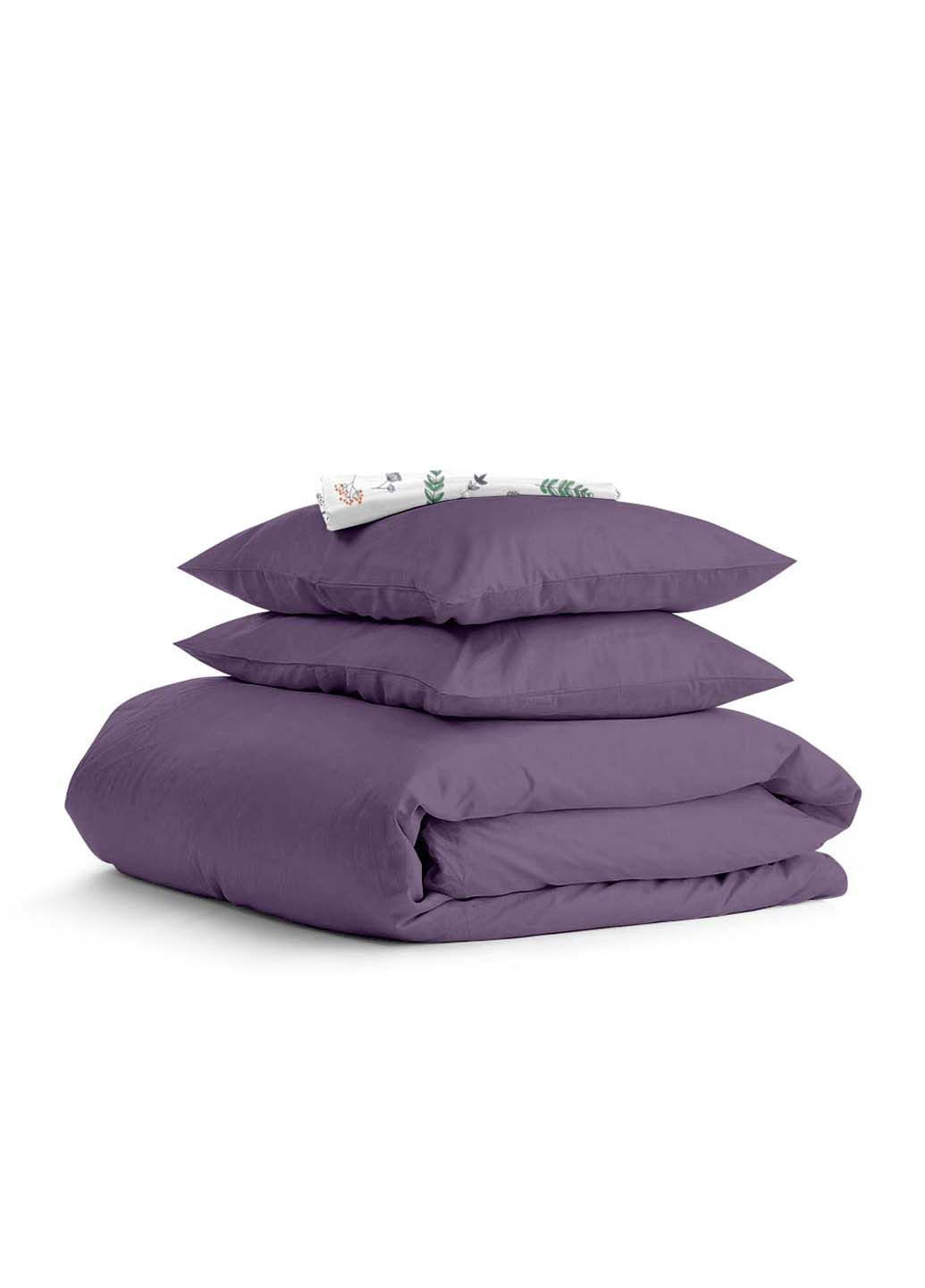 Євро постіль з простирадлом на гумці Aurora CS2 200х220 см Cosas (307474392)